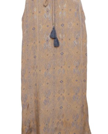 Black Colour Nederdel Luna Argyle Sand