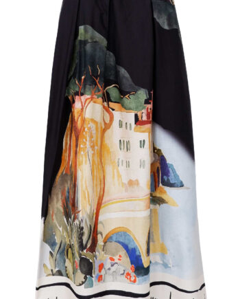 Black Colour Nederdel Riviera Black