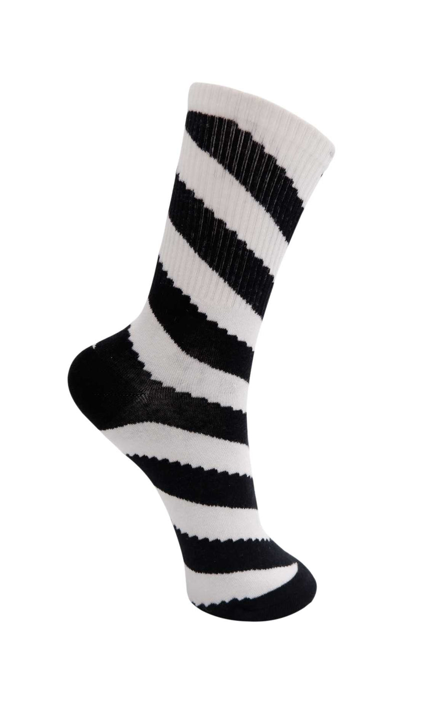 Black Colour Strømper Huxi Black