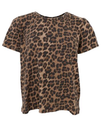 Black Colour  -shirt Zelda Leopard