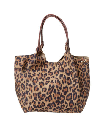Black Colour Taske Isolde Leather Leo