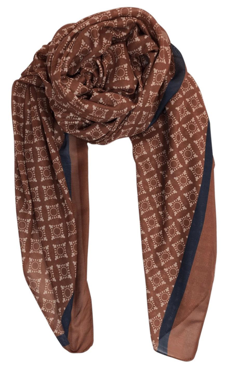 Black Colour Tørklæde Karma Camel