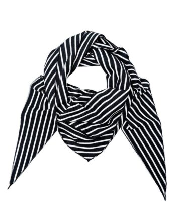 Black Colour Tørklæde Sailor Deep Black