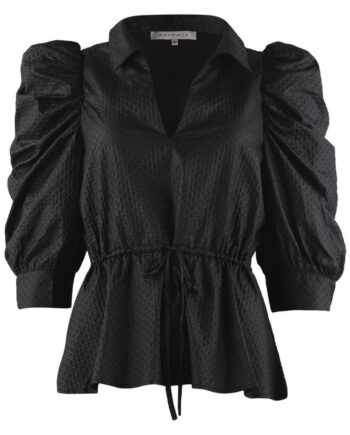 Continue Bluse Cita Check Black
