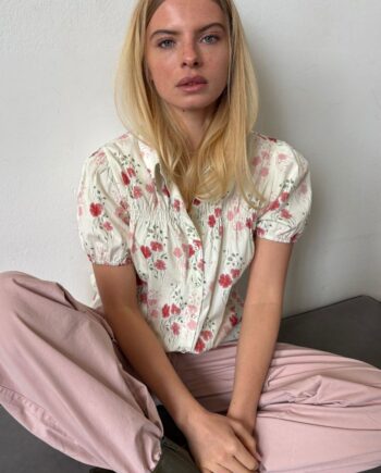 Continue Bluse Elinor Flower Print