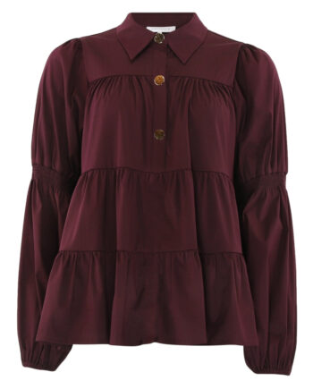 Continue Bluse Sanna Bordeaux