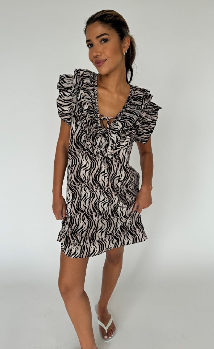 Continue Kjole Tilde Zebra