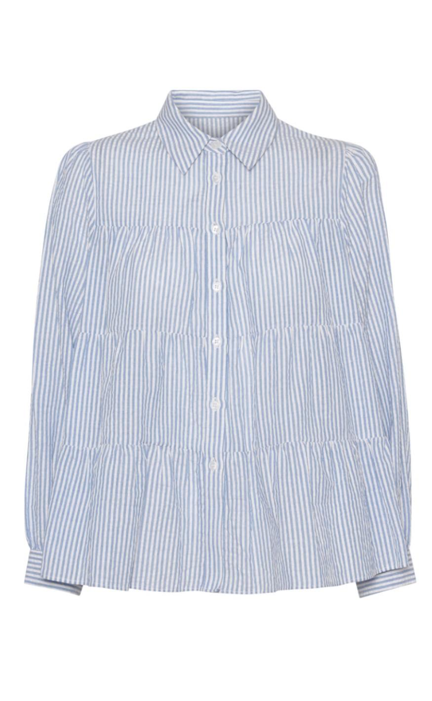 Continue Skjorte Melina Blue Stripe