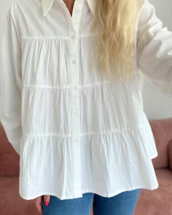 Continue Skjorte Melina White