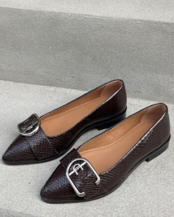Copenhagen Shoes Ballerinaer My Succes Dark Brown