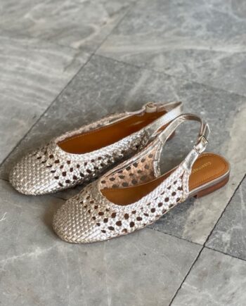 Copenhagen Shoes Ballerinaer Valerie Gold
