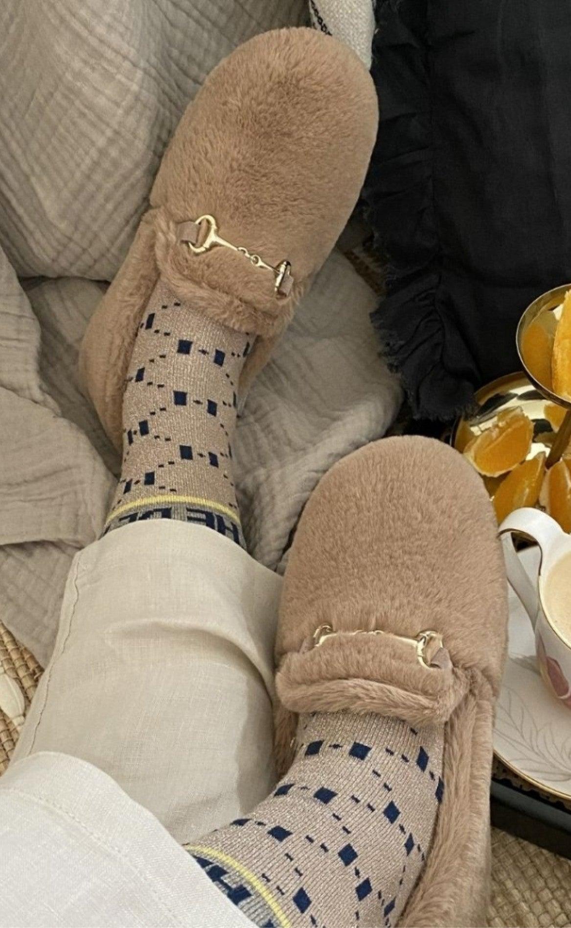 Copenhagen Shoes Hjemmesko New Melania Taupe