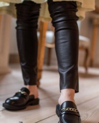 Copenhagen Shoes Loafers My Vibes Chain Black