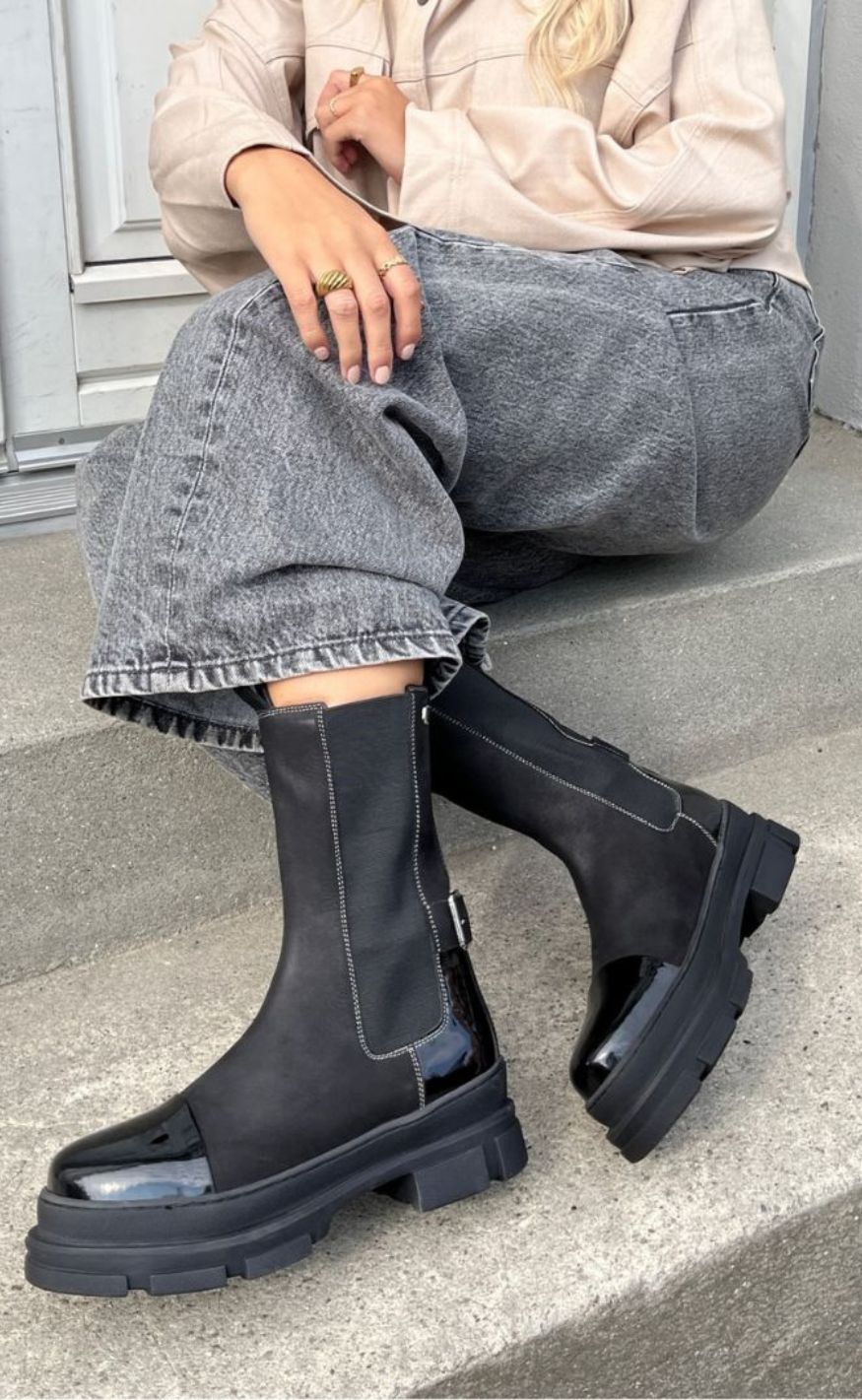 Copenhagen Shoes Støvle The Belive Boot Black