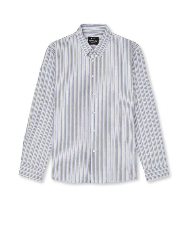 Cotton Oxford Sune Stripe Shirt Bd