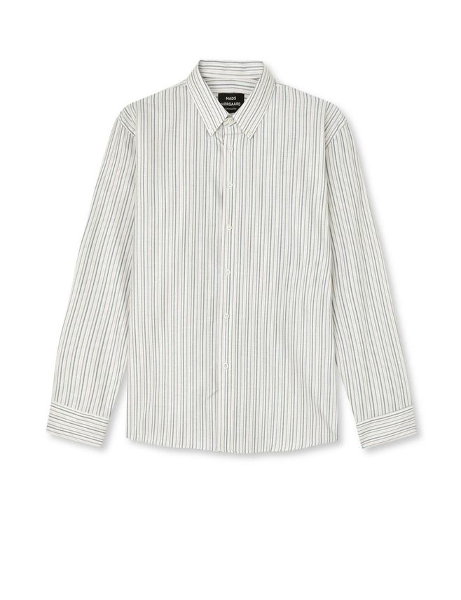 Cotton Oxford Sune Stripe Shirt Bd