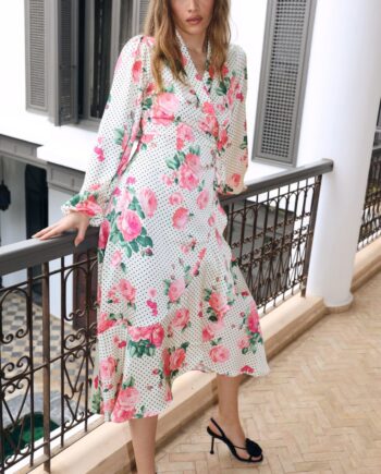 Cras Kjole Lara Polka Rose