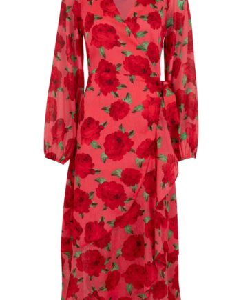 Cras Kjole Luella Coral Roses