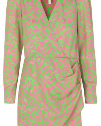 Cras Kjole Yvonne Heartbeats Green