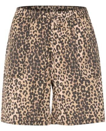 Culture Shorts Halina Leopard Wash