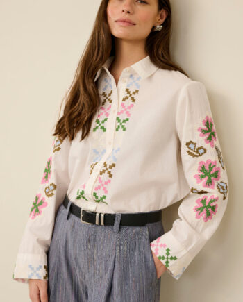 Culture Skjorte Breezy Spring Gardenia