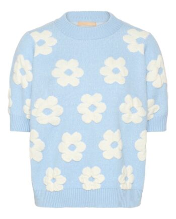 Culture Strik Niva Charla Ss Cashmere Bluse