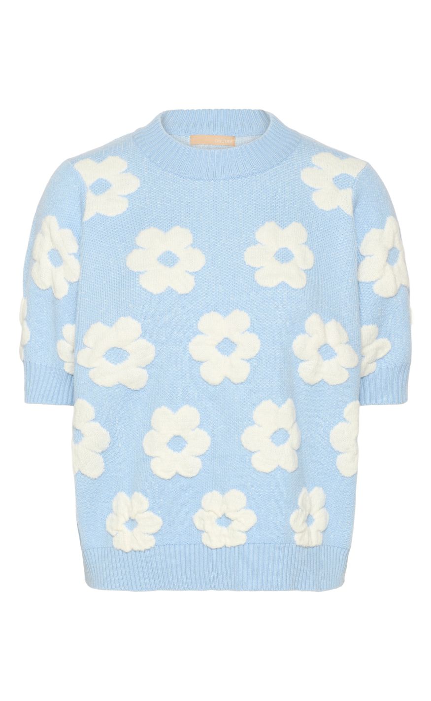 Culture Strik Niva Charla Ss Cashmere Bluse