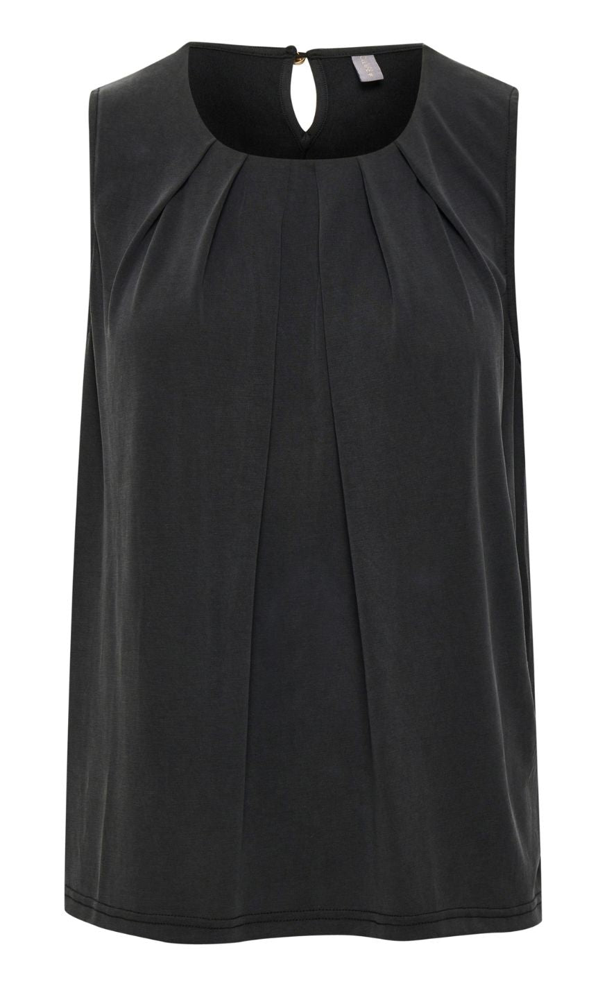 Culture Top Kajsa Black Wash