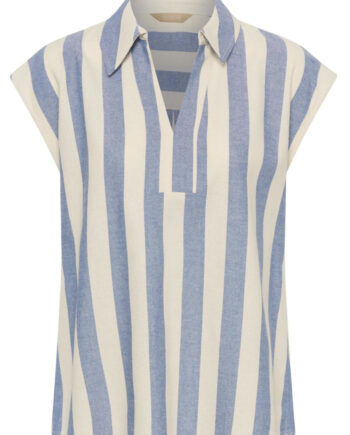 Culture Top Kapina Whitecap Blue Stripe