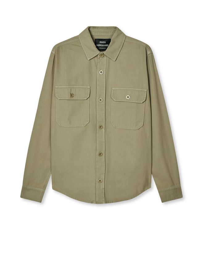 Dyed Canvas Skyler Shirt Fav