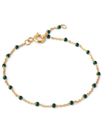 Enamel Copenhagen Armbånd Lola Petrol Green
