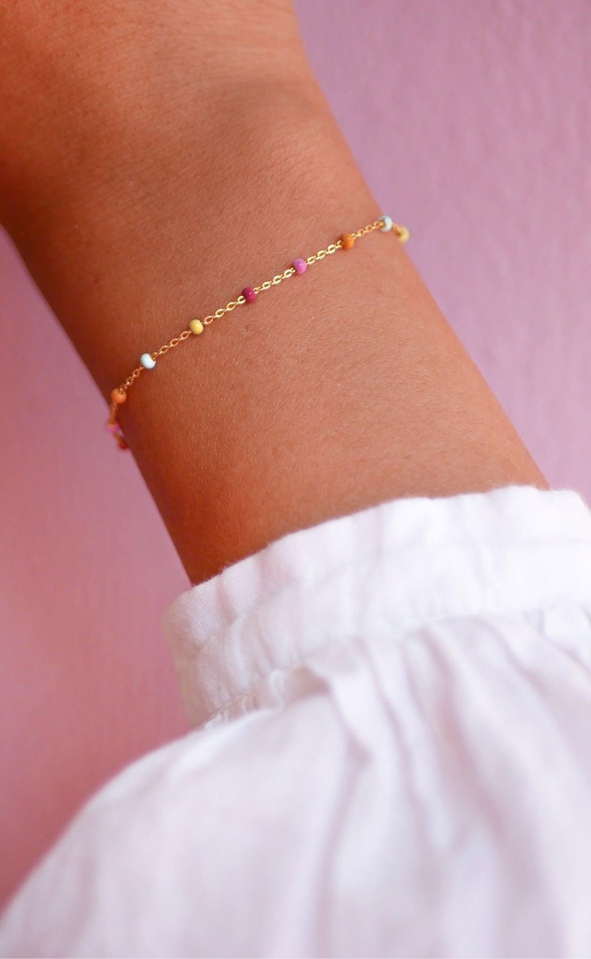 Enamel Copenhagen Armbånd Lola Rainbow