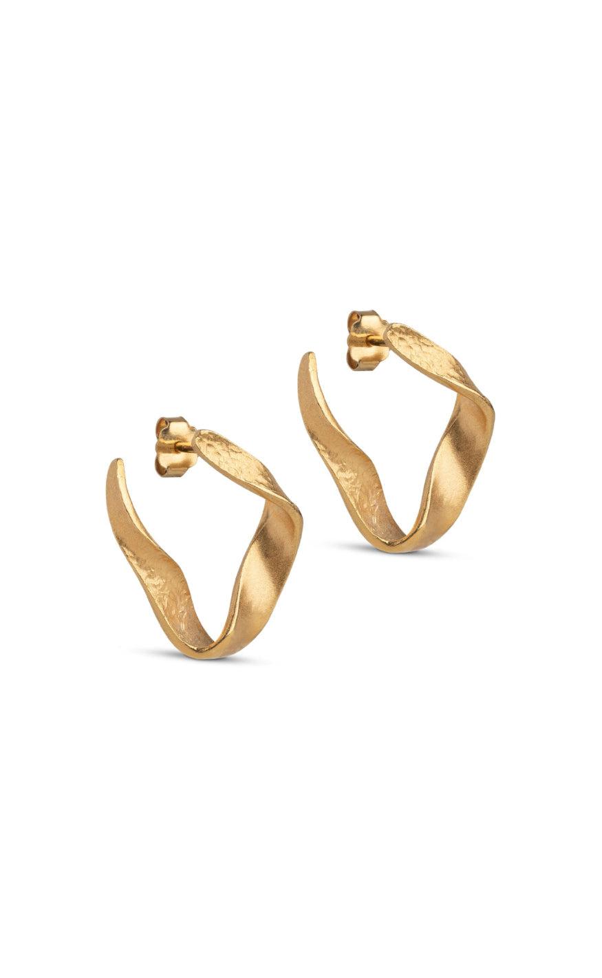 Enamel Copenhagen ørering Daia Gold Colour