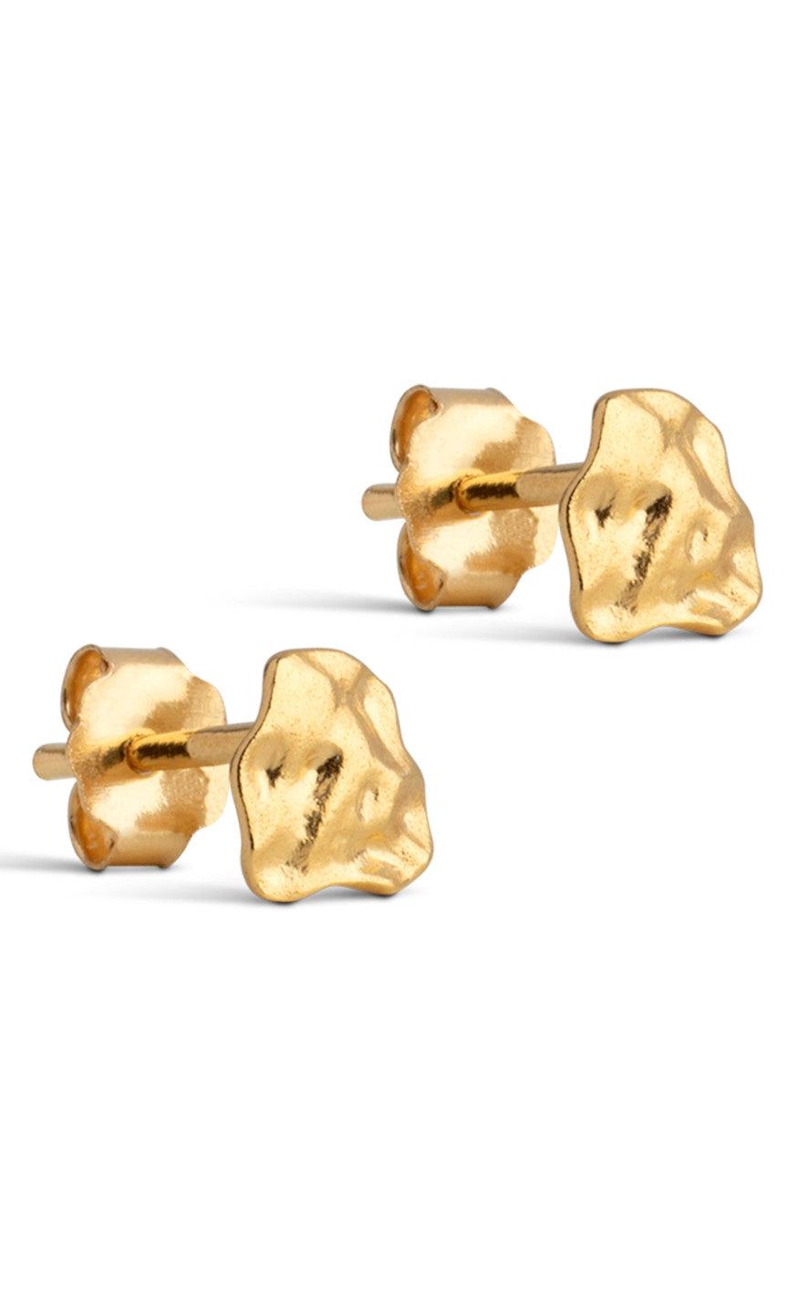 Enamel Copenhagen ørering Studs Rio Gold Colour