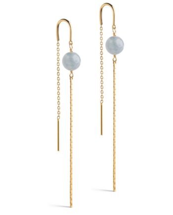 Enamel Copenhagen øreringe Aga Light Blue