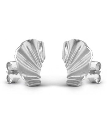 Enamel Copenhagen øreringe Mini Wave Silver Colour
