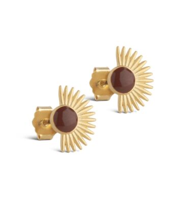 Enamel Copenhagen øreringe   Stud Soleil Copper
