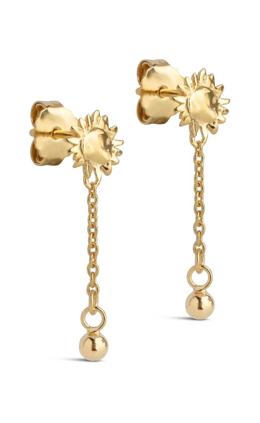 Enamel Copenhagen øreringe Sunshine Drop Gold Colour