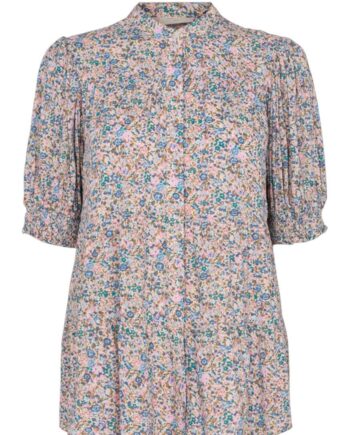 Freequent Bluse Adney Panels Begonia Pink Mix