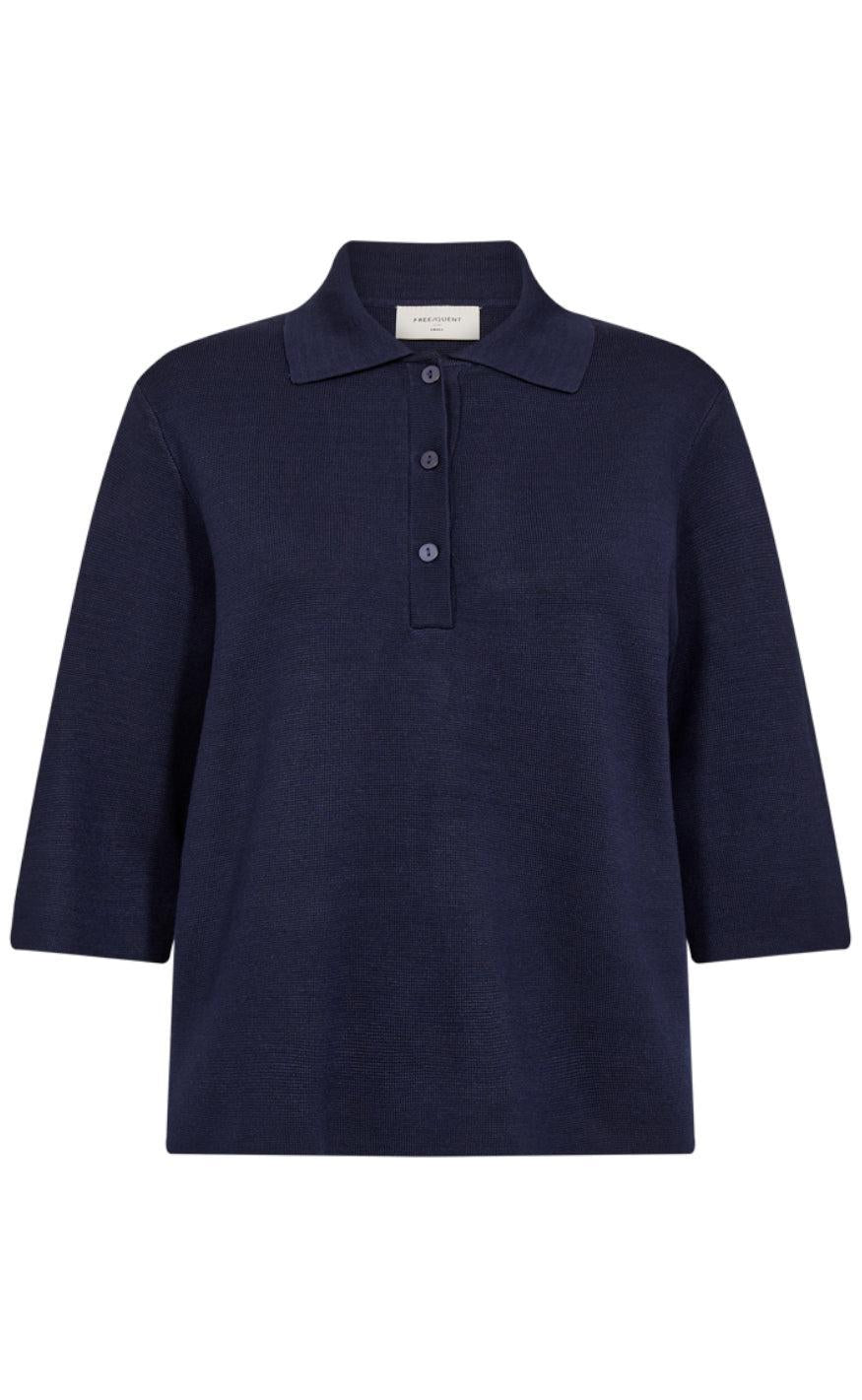 Freequent Bluse Ani Navy Blazer
