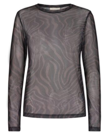 Freequent Bluse Babara Coffee Bean Black
