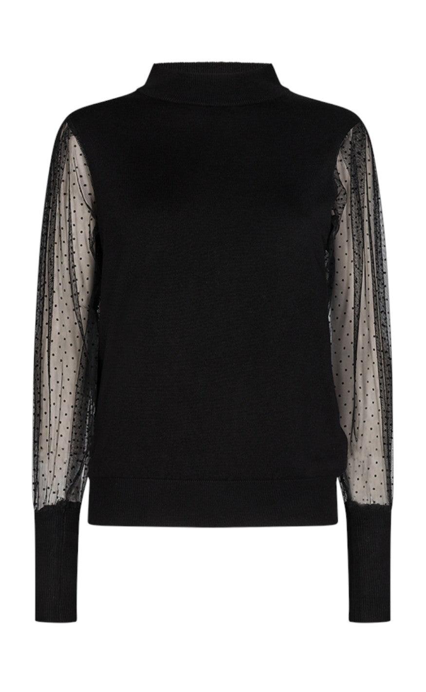 Freequent Bluse Dotka Black