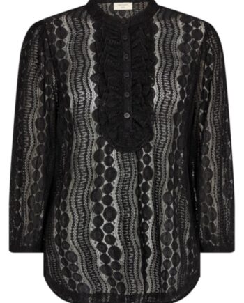 Freequent Bluse Gro     Black