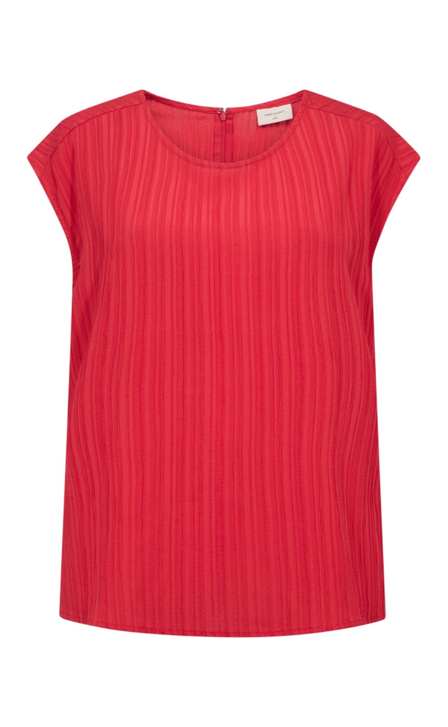 Freequent Bluse Grsvalse True Red