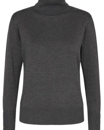 Freequent Bluse Katie Charcoal Melange