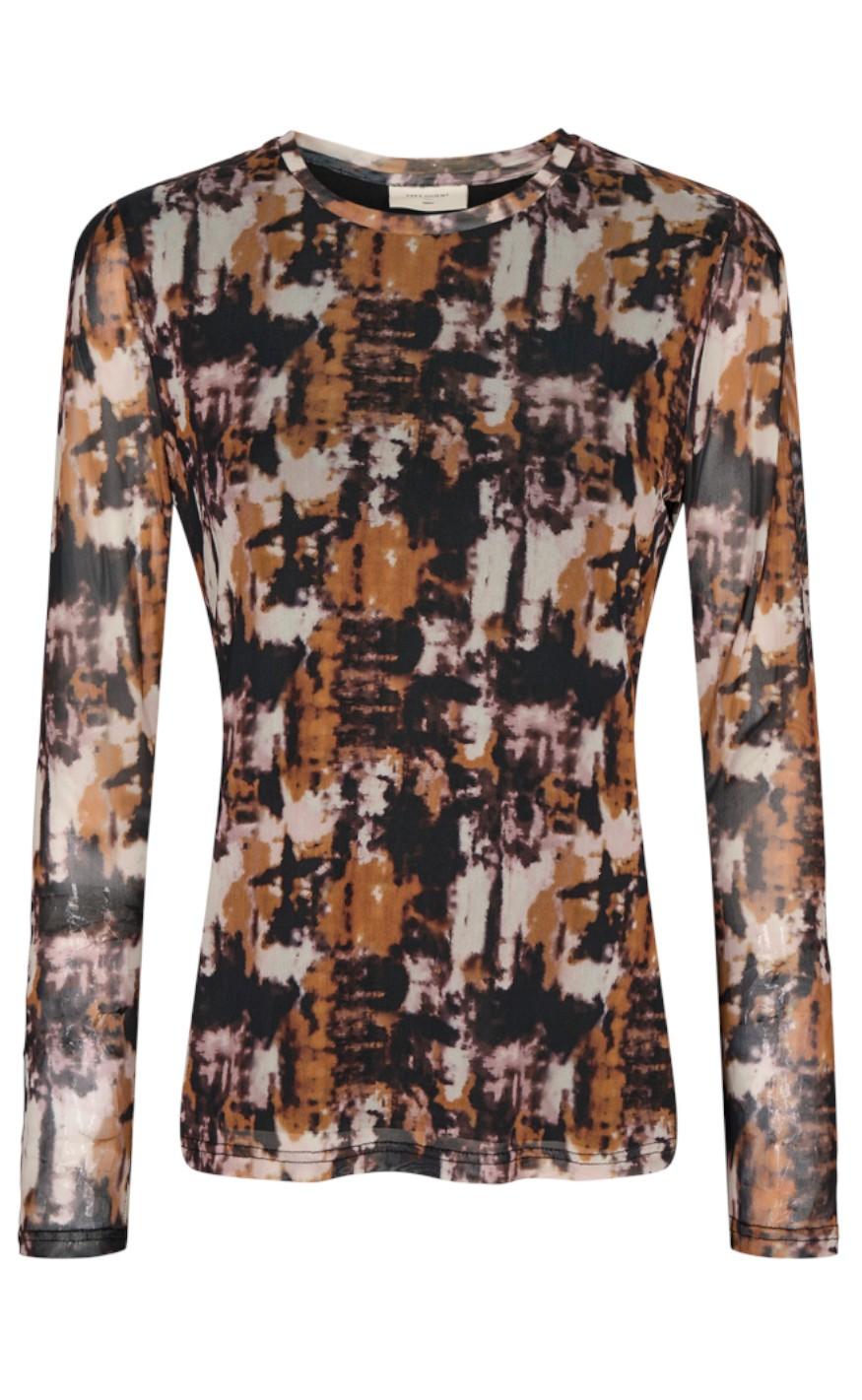 Freequent Bluse Meshka Coffee Bean