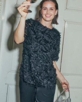 Freequent Bluse Villa Black