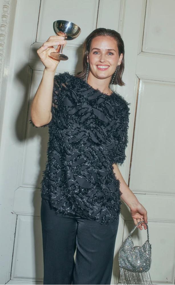 Freequent Bluse Villa Black