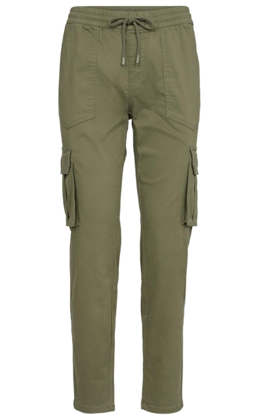 Freequent Bukser Carolyne Deep Lichen Green