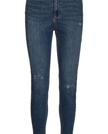 Freequent Bukser Harlow Broken Medium Blue